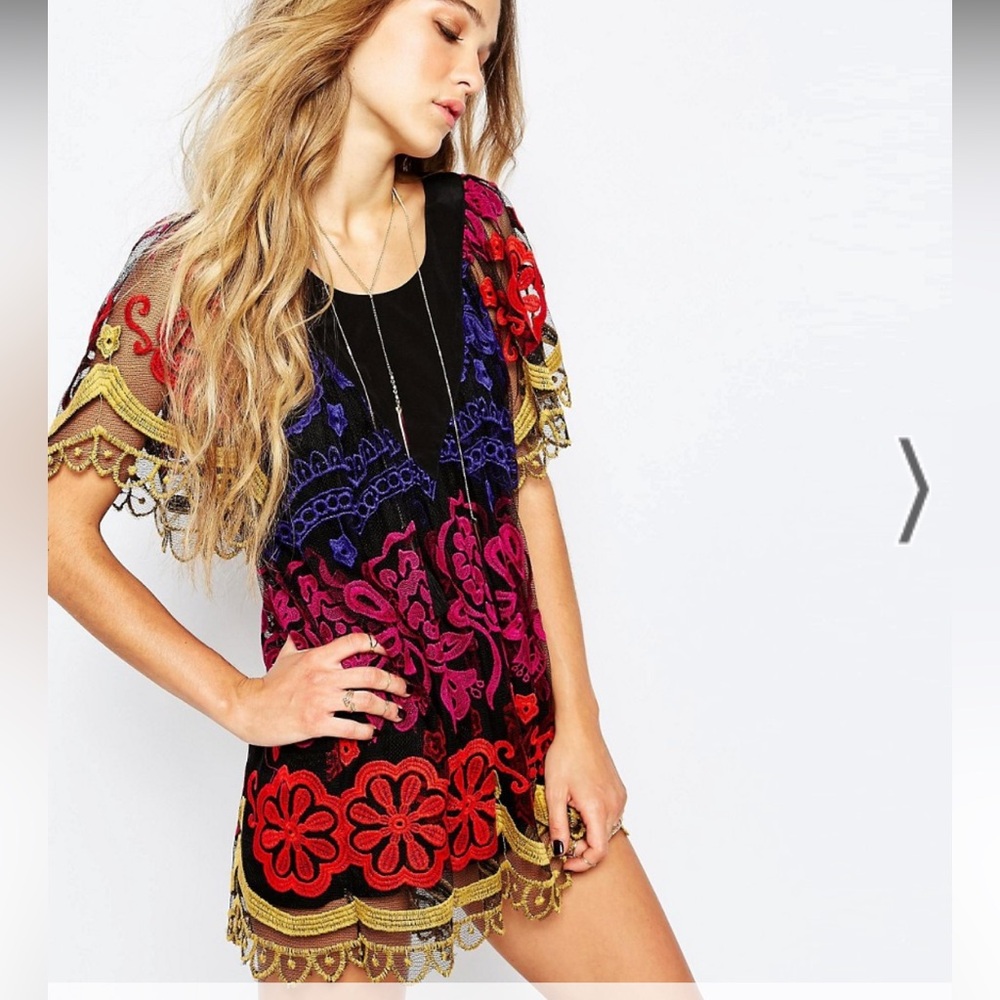 Jen’s Pirate Booty Autumn ombré lace dress